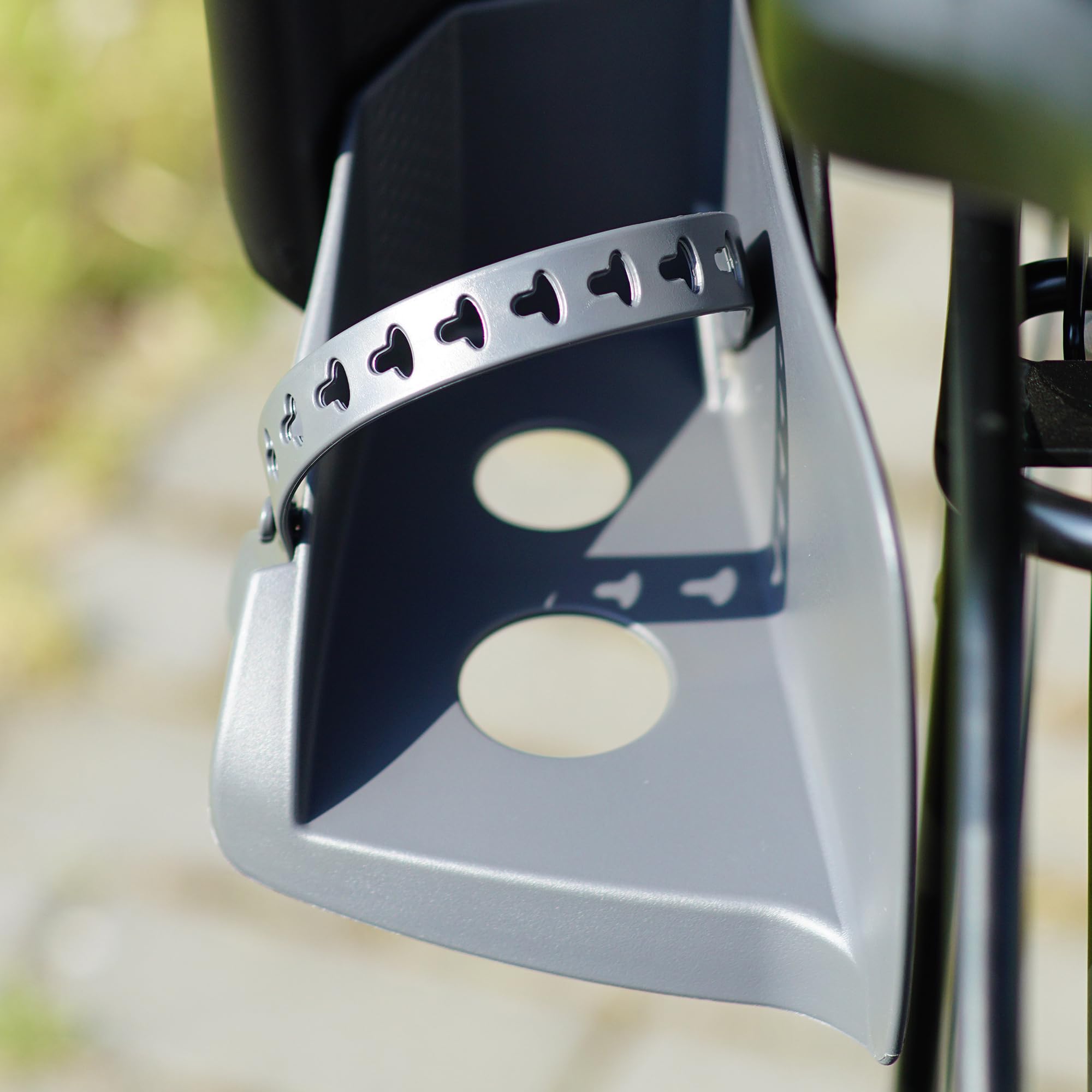 Polisport Bilby Rs Siège vélo enfant, noir, taille unique