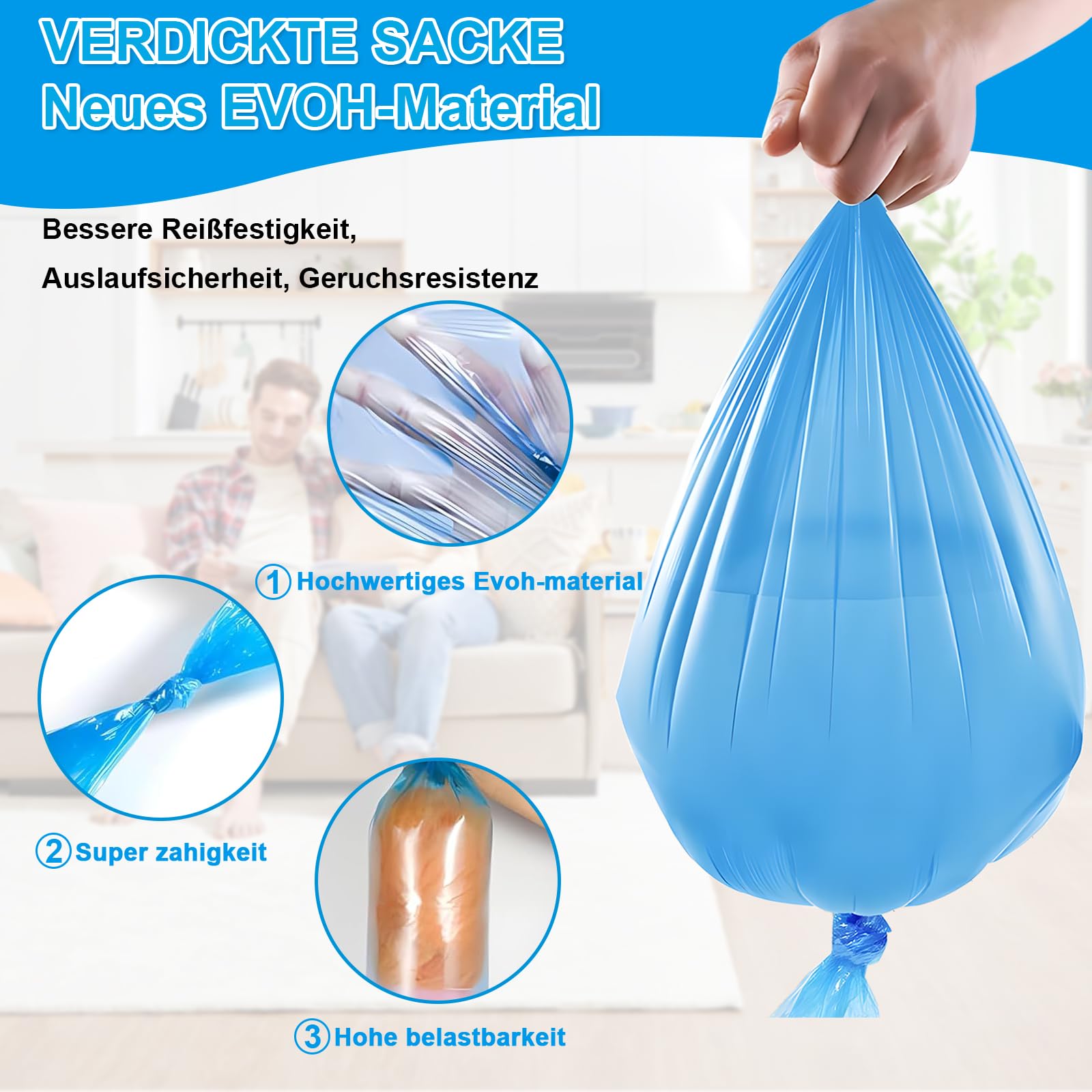 Swetfela 9er Pack Windeleimer Nachfüllfolien - 4,5 Produktbild-Vorschau 6