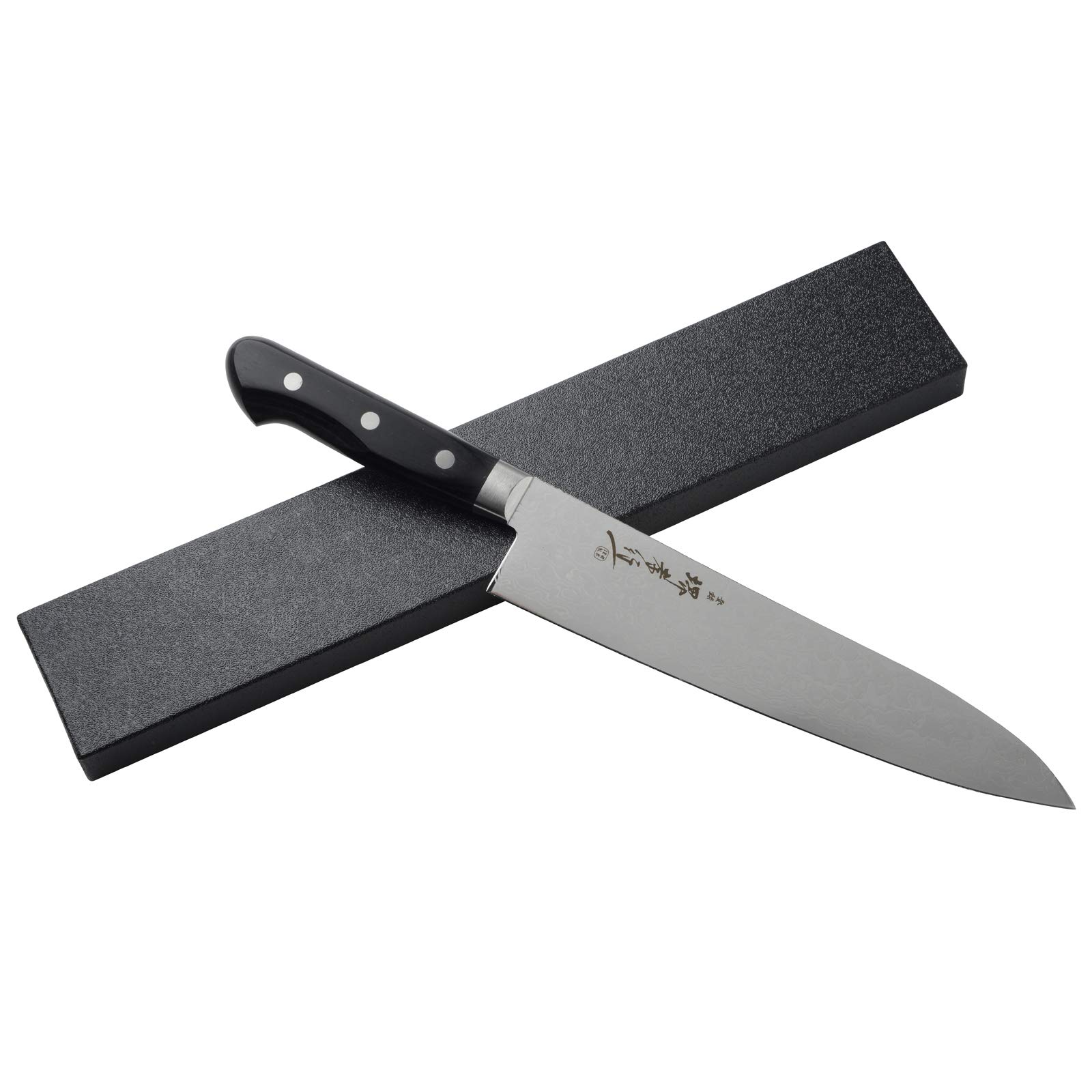 Amazon | 堺孝行 ダマスカス45層 洋牛刀 210mm 07425 | 堺孝行(Sakai