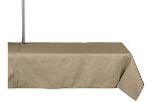 DII Outdoor Tablecloths with Umbrella Hole