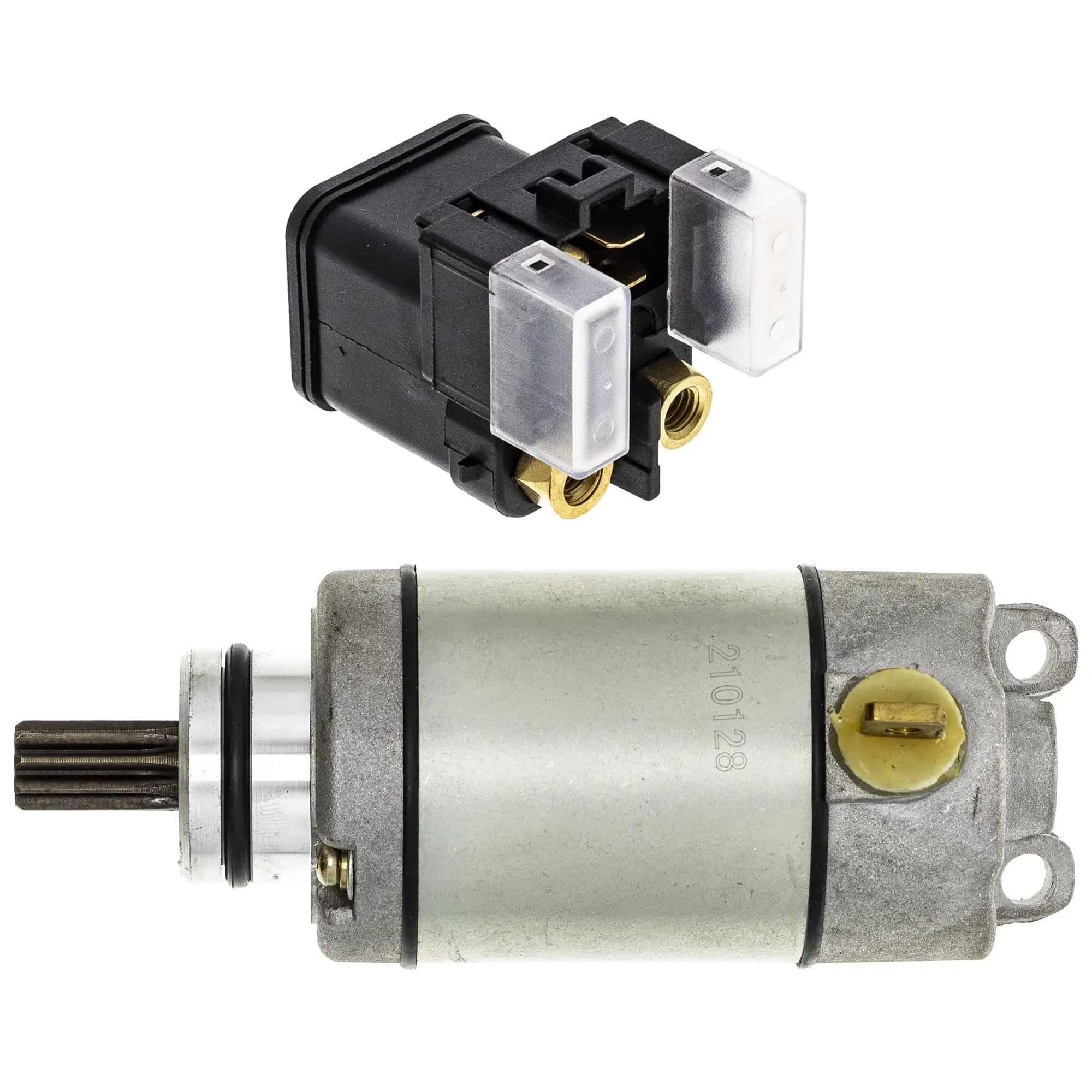 Motorini D'Avviamento Motorino Di Avviamento E Set Di Relè Per Fuoristrada Per Scooter Per WR250F WR250 WR 250 2003-2013 5UM-81890-10-00 5TJ-81940-12-00 Motore Di Avviamento