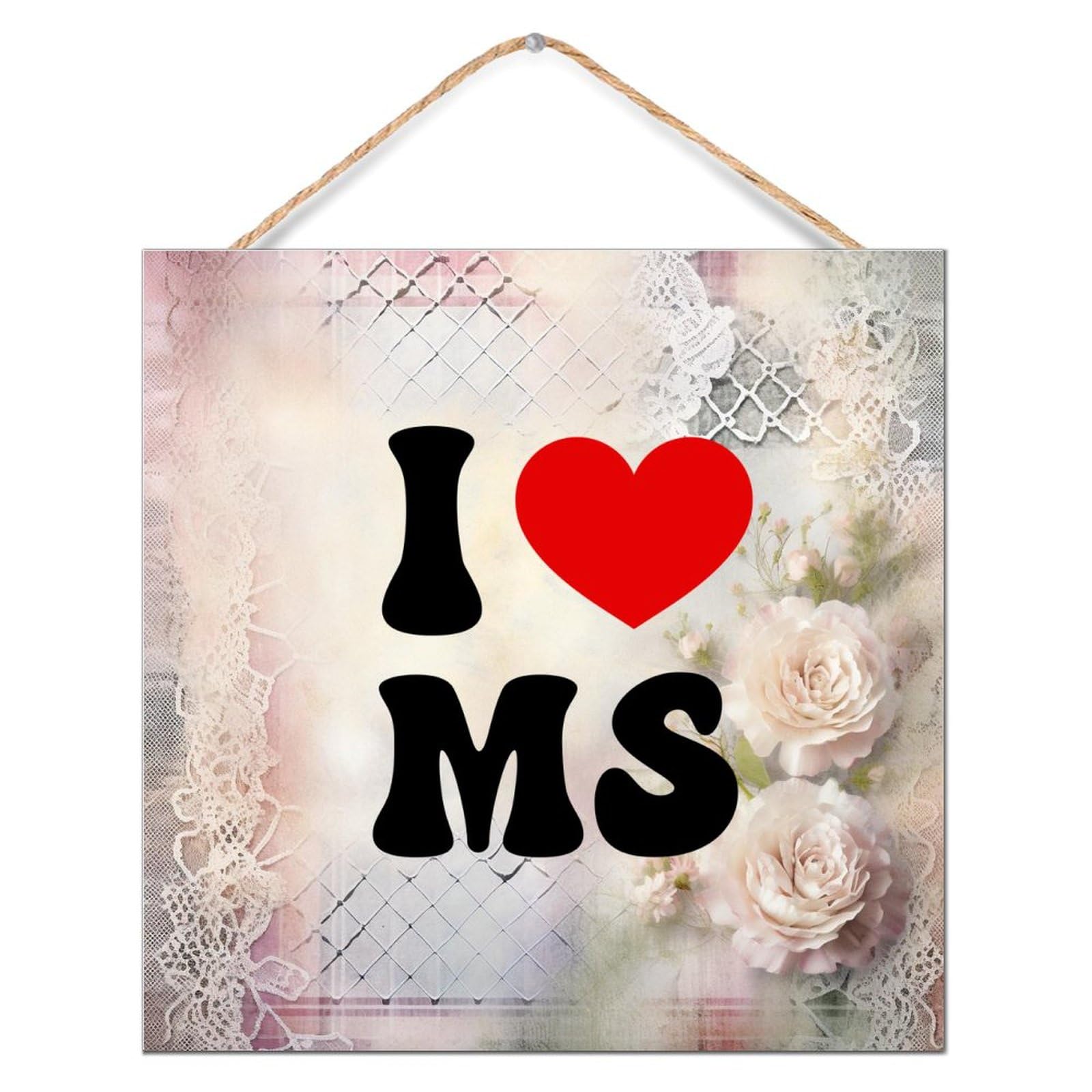 Plaque en bois Mississippi pour combler le vide des murs de chambre