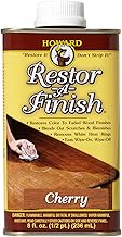 HOWARD RF8 Products Restor-A-Finish, 8 oz, Cherry, 8 Fluid Ounces