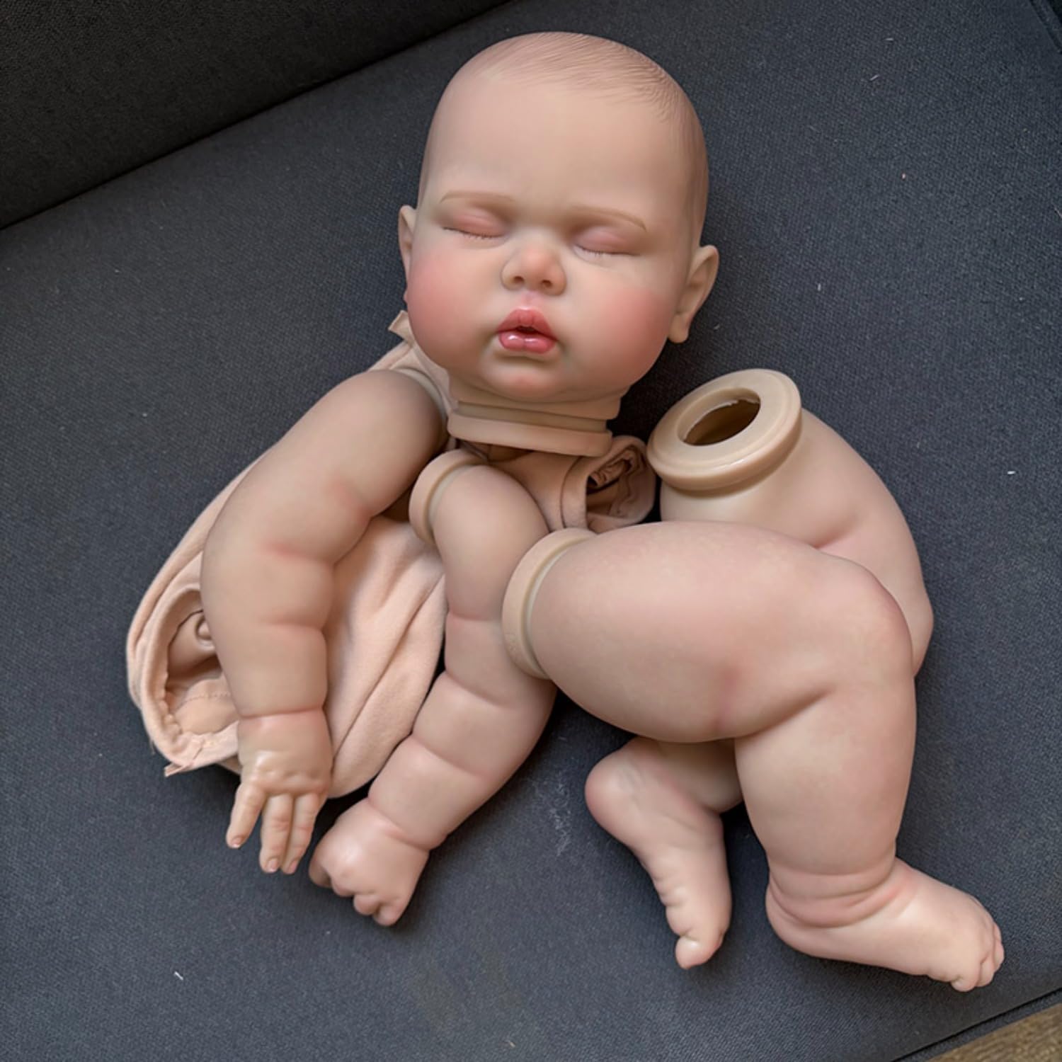 24 pollici già dipinto Reborn Pickle Doll Kit fai da te