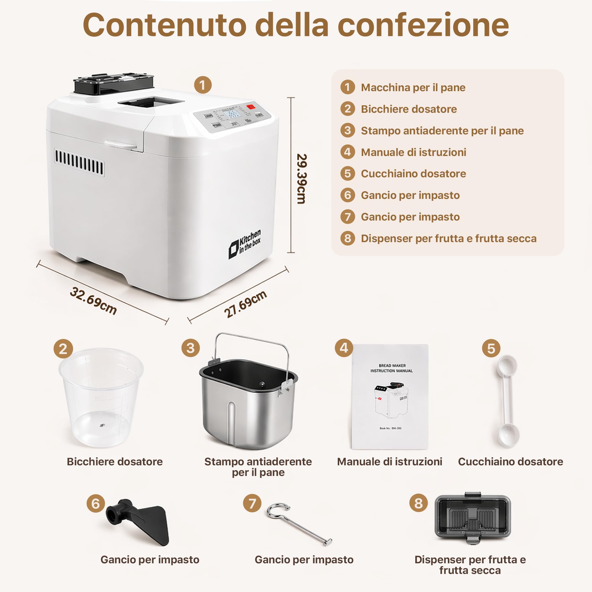 Kitchen in the box Macchina per il Pane — immagine 10 di 16