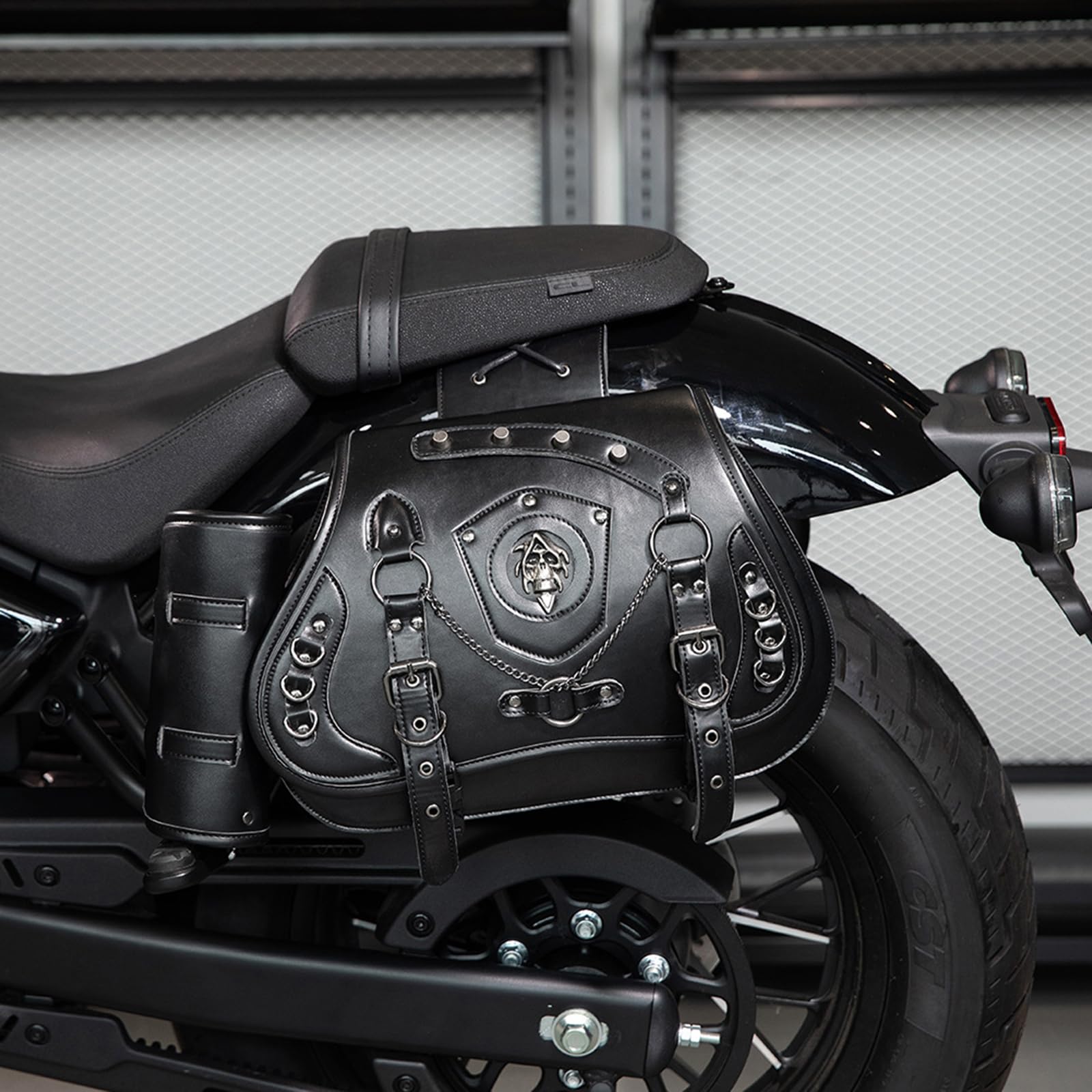 Mode Und Funktionale Motorradbeutel Pendler Ridings Seite Stylish Bike Accessoire Für Kleine Fahrer Stylish Bike Accessoire