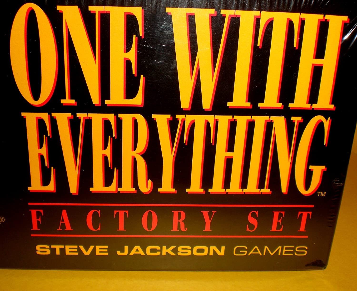 ILLUMINATI 裏解説ブック & ONE WITH EVERYTHING INWO CCG Illuminati New World Order One With Everything 1995