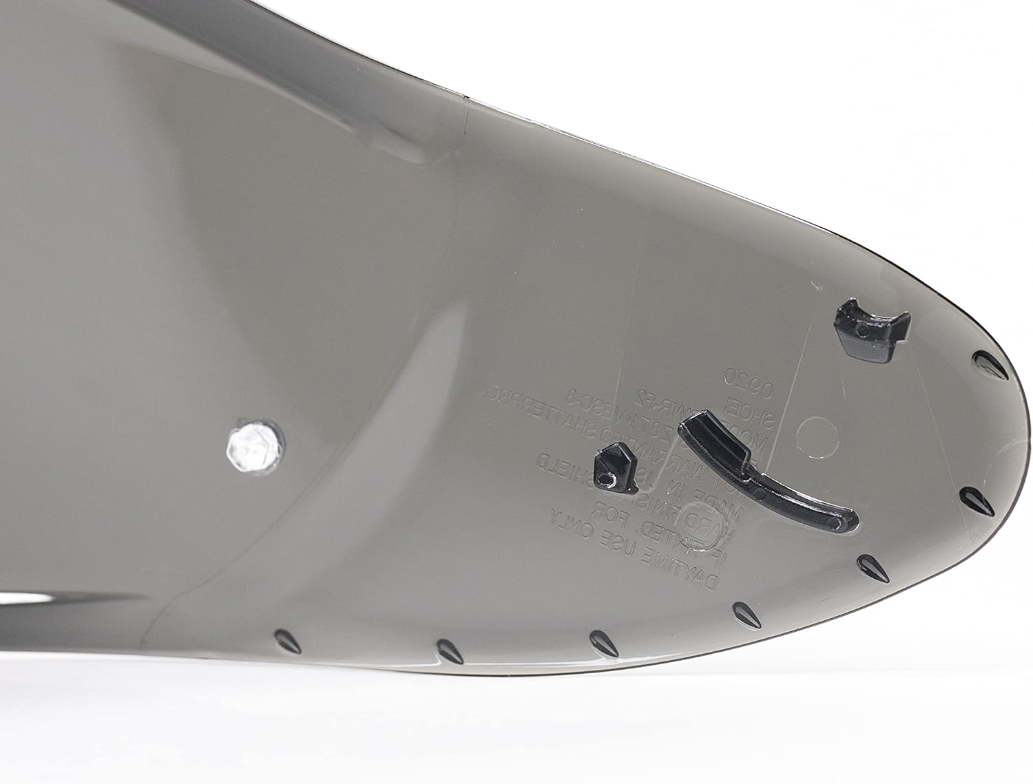 The Helmet Shop RF-1400 Visor - CWR-F2 NXR 2 Z8 Pinlock Ready RF 1400 Visor Made from Shatter & Scratch Resistant Polycarbonate, Blocks 99% UVA/UVB, Fits Like OEM (Photochromic Clear/Smoke)