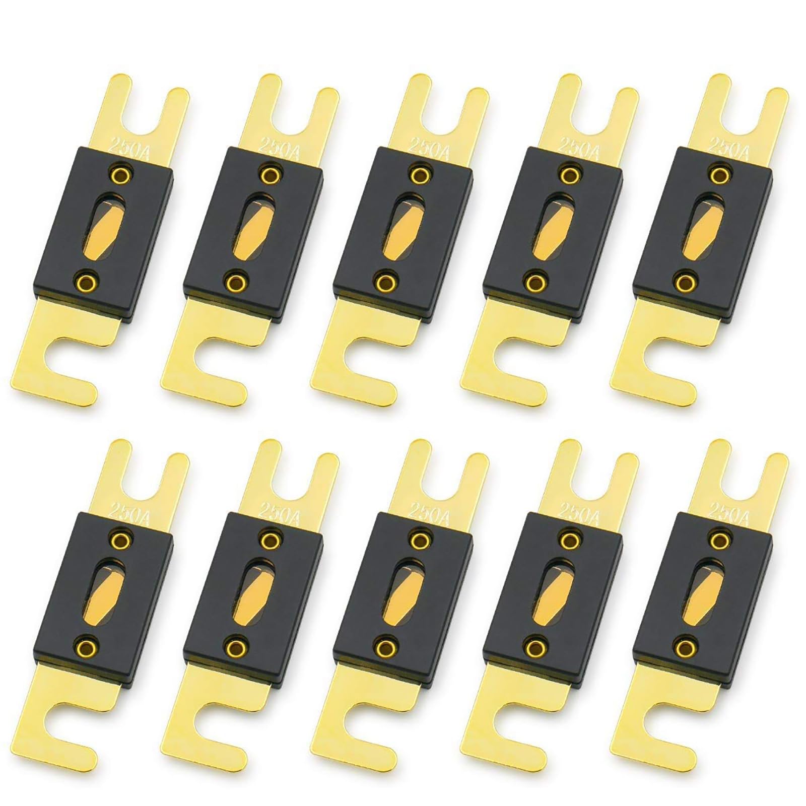 Baomain 3-Pack 40A ANL Fuse Bulk Value Pack with Gold-Plated Terminals for Car Audio, Amplifier, Truck, Boat, RV - 12V/24V Circuit Protection — view 36