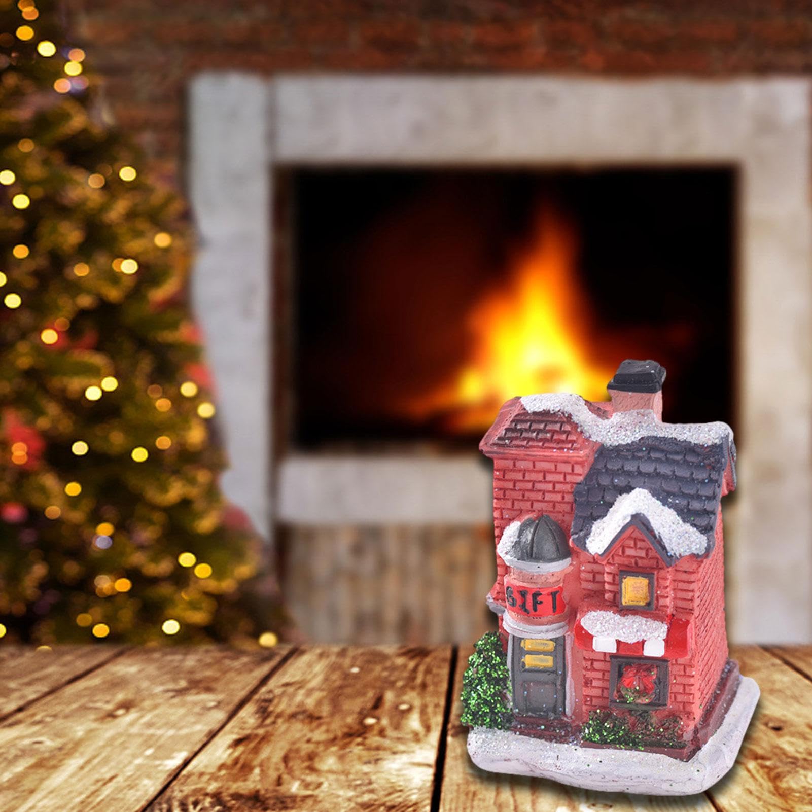 Amazon.co.jp: クリスマスビレッジの展示 - かわいい収集品の建物が