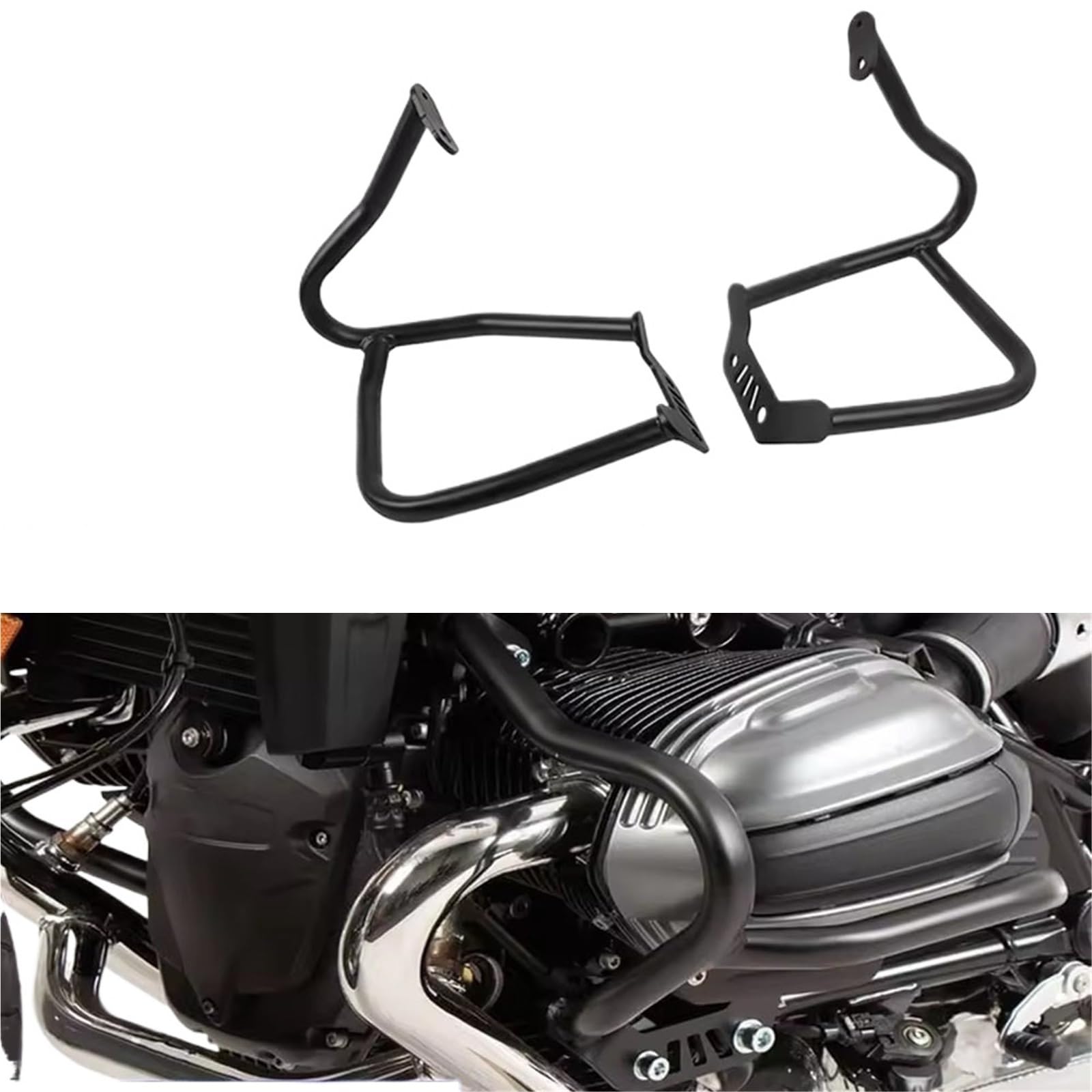 Osłony silnika motocykla Pasuje Do Bmw R12 NineT NINET 12