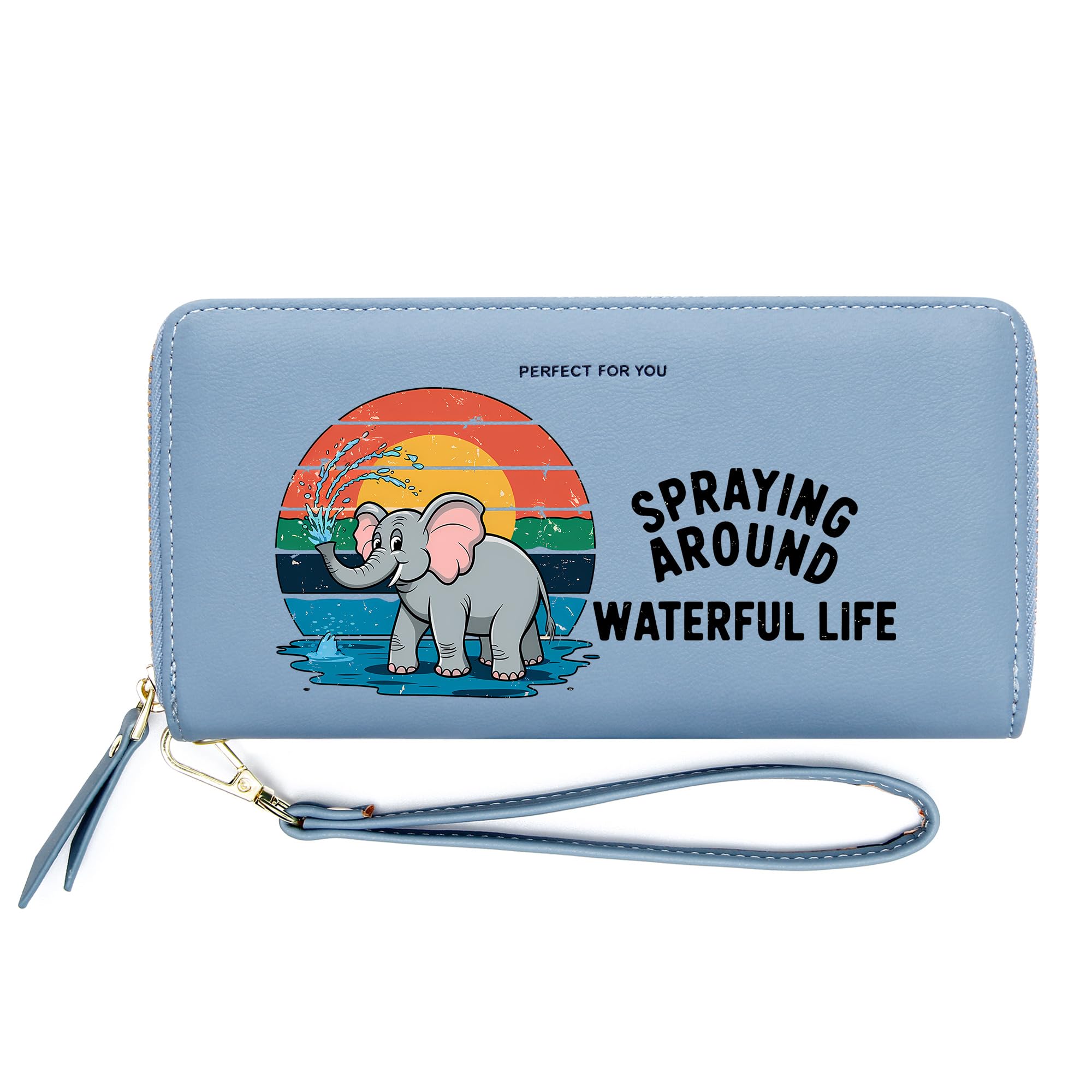 InsWork Personalized Animal Type Women's Wallet,Birthday Gift,Valentine's Day Gift for Wife,Lover from Husband Spouse,Thanksgiving Gift for Parent Grandparent from Son Daughter 1301j