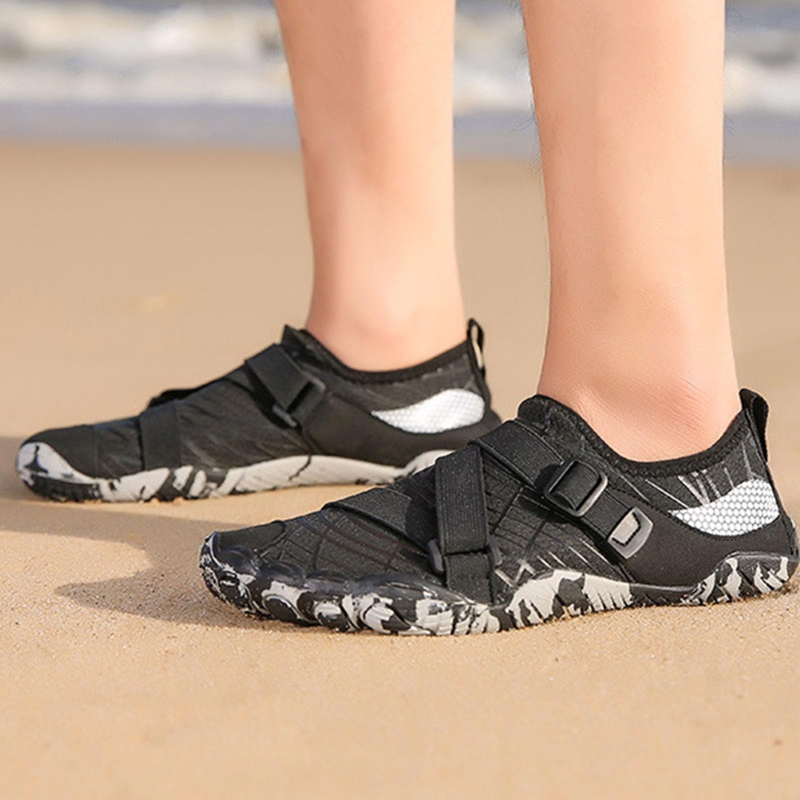 Tai Chi Scarpe Donna Cinque Dita Scarpe Kung Fu per Uomo Comode Suola Morbida, Scarpe Arti Marziali per Yoga, Allenamento in Palestra