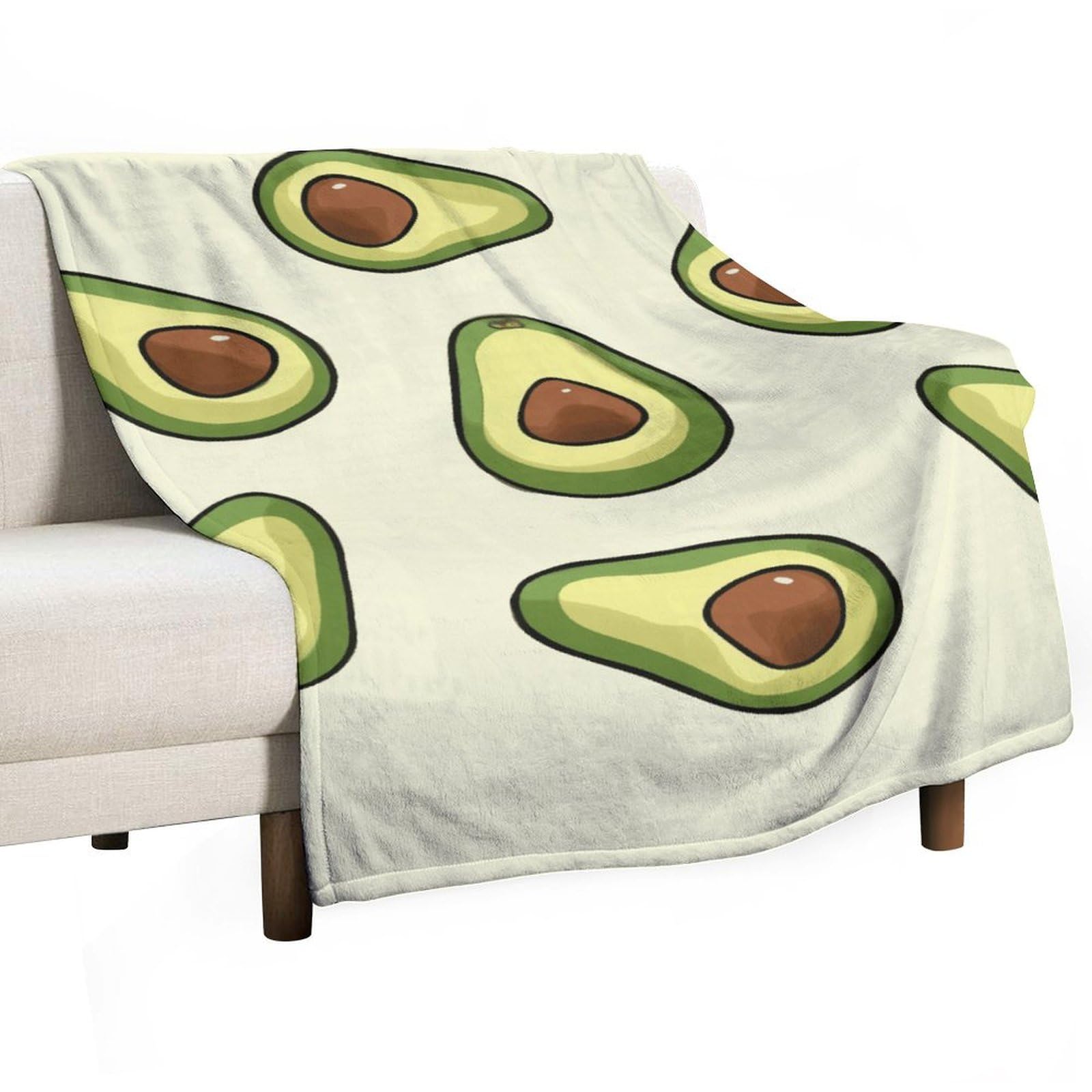 Couverture chaude en flanelle moelleuse et légère à motif