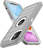 Vista 19 de Funda para iPhone 11, con protector de pantalla integrado, protección resistente contra caídas, cuerpo completo, a prueba de golpes, a prueba