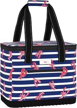 SCOUT The Stiff One - Large, Soft, Lightweight, Insulated Cooler with Hard Bottom, Beach, Family, Travel, Picnic Cooler