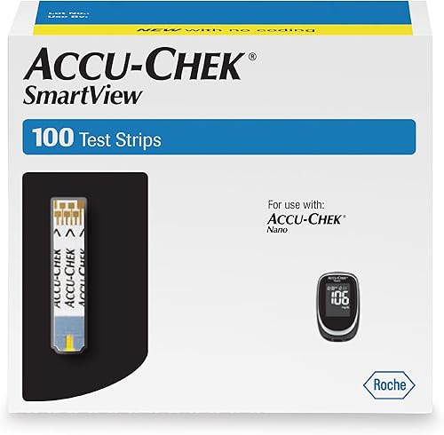 Accu Chek Tiras reactivas para Smart View, 100Count