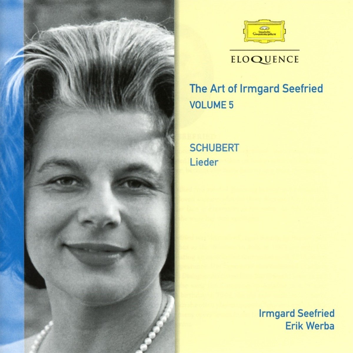 The Art Of Irmgard Seefried - Vol.5: Schubert, Lieder: Amazon.co