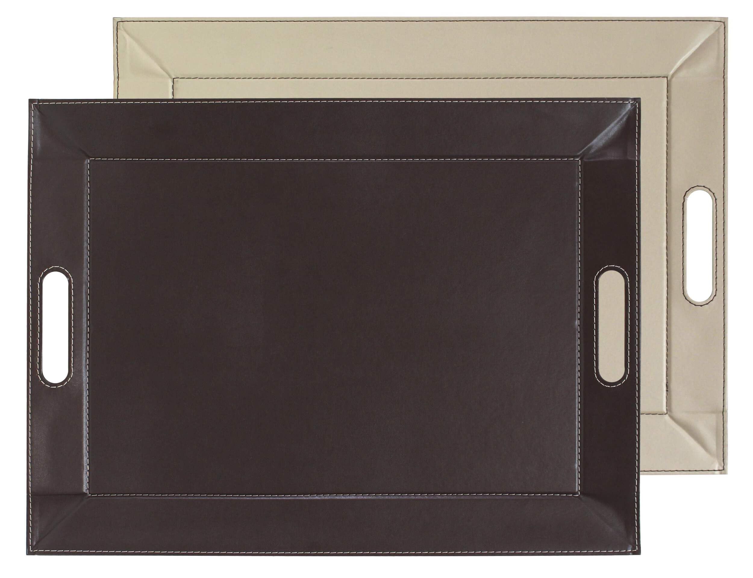Freeform DUO Dienblad 45 x 35 cm | pruim/ivoor | 2-in-1 dienblad en