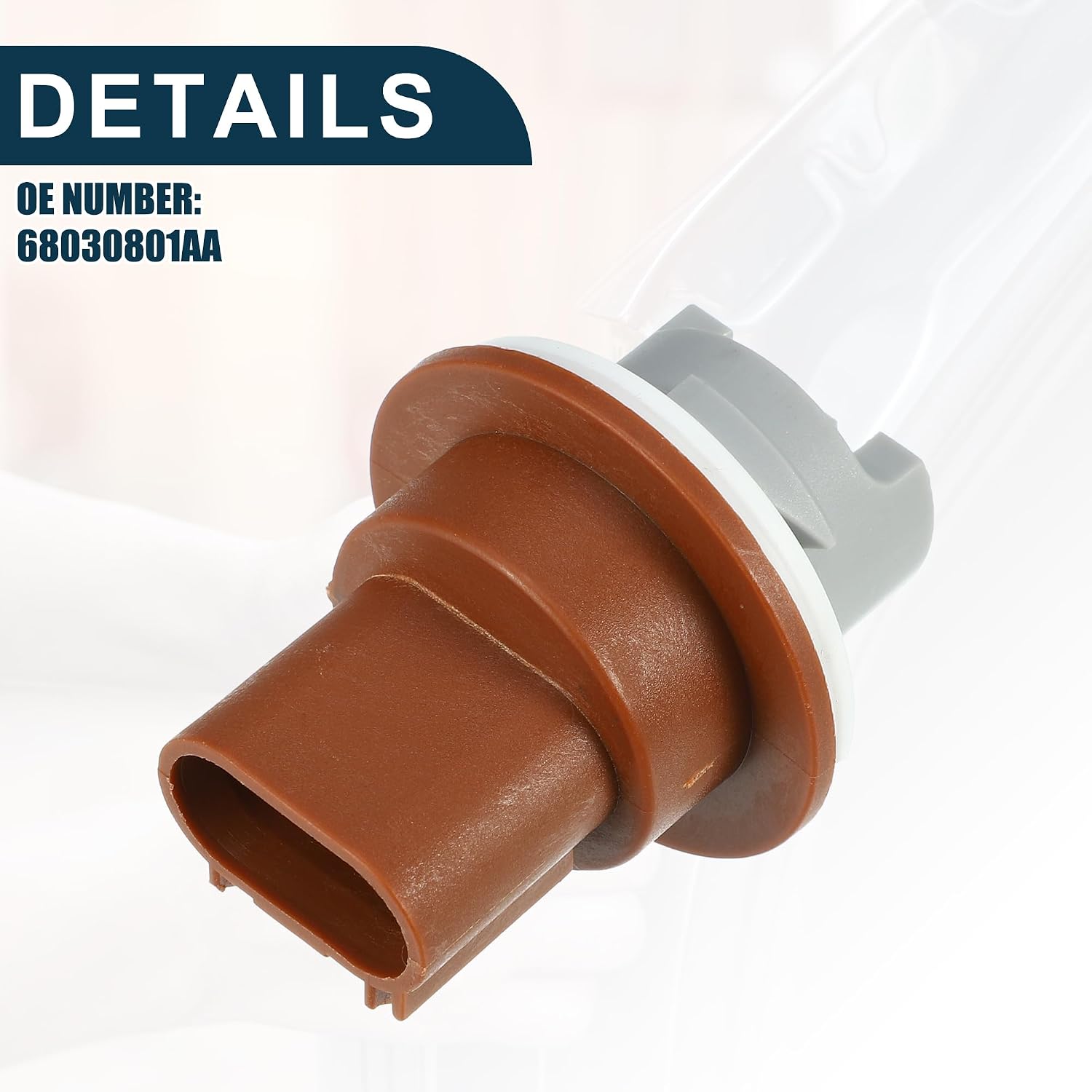 3 Pins Turn Signal Light Socket for Dodge Grand Caravan Stable No.68030801AA | Park Lamp Adapter 1 Pcs