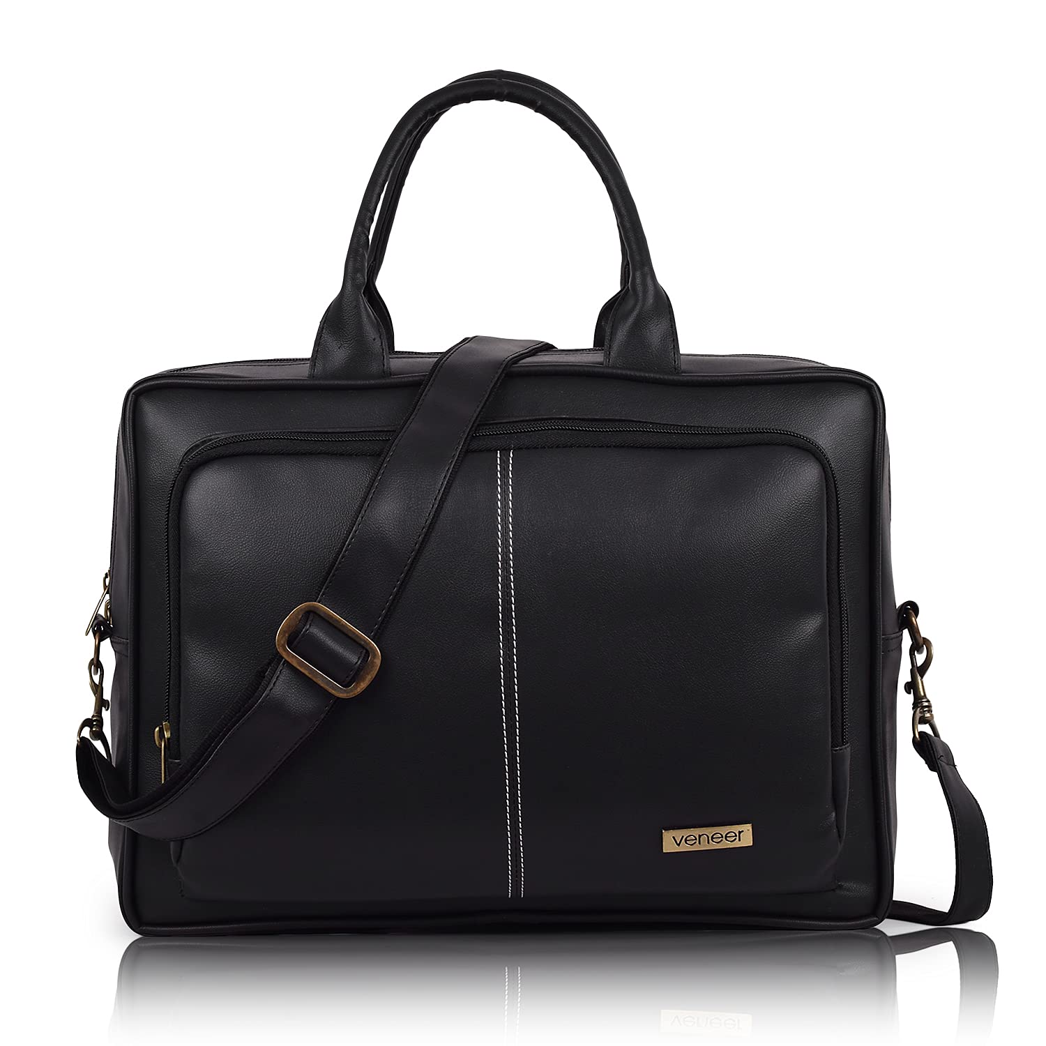See full amazon price history chart for Veneer Unisex Laptop Messenger Bag 16.5 Inch For Men And Women,Waterproof Vegan Leather Crossbody Shoulder Bag Computer Messenger Bag For Business School, Black Veneer Unisex Laptop Messenger Bag 16.5 Inch For Men And Women,Waterproof Vegan Leather Crossbody Shoulder Bag Computer Messenger Bag For Business School, Black (B09963Z1T2) Amazon Price History, Amazon Price Tracker