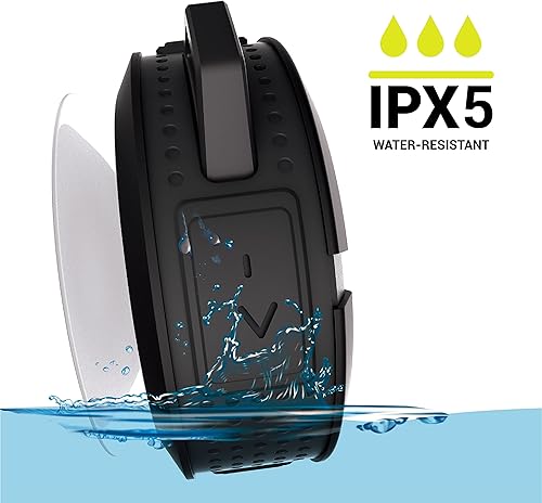 Miniatura 3 de Coby Rugged Gear - Altavoz de ducha impermeable IPX5 con ventosa, altavoz Bluetooth, llamadas manos libres, micrófono integrado, 3 W, altavoz