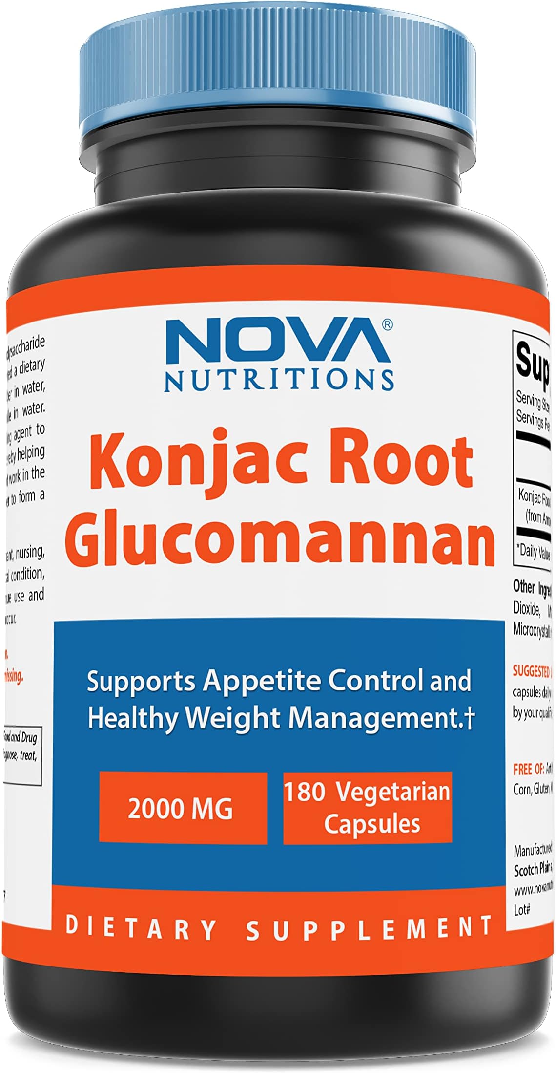 Glucomannano Dalla Radice Di Konjac - 240 Capsule - Foto 6