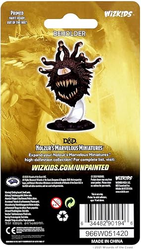 Miniatura 2 de Maravillosas miniaturas sin pintar de Nolzur de Dungeons & Dragons "Beholder"