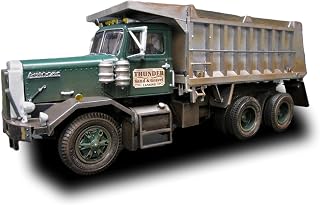 AMT Autocar Dump Truck - 1/25 Scale Model Truck Kit - Buildable Vintage Vehicle for Kids and Adults
