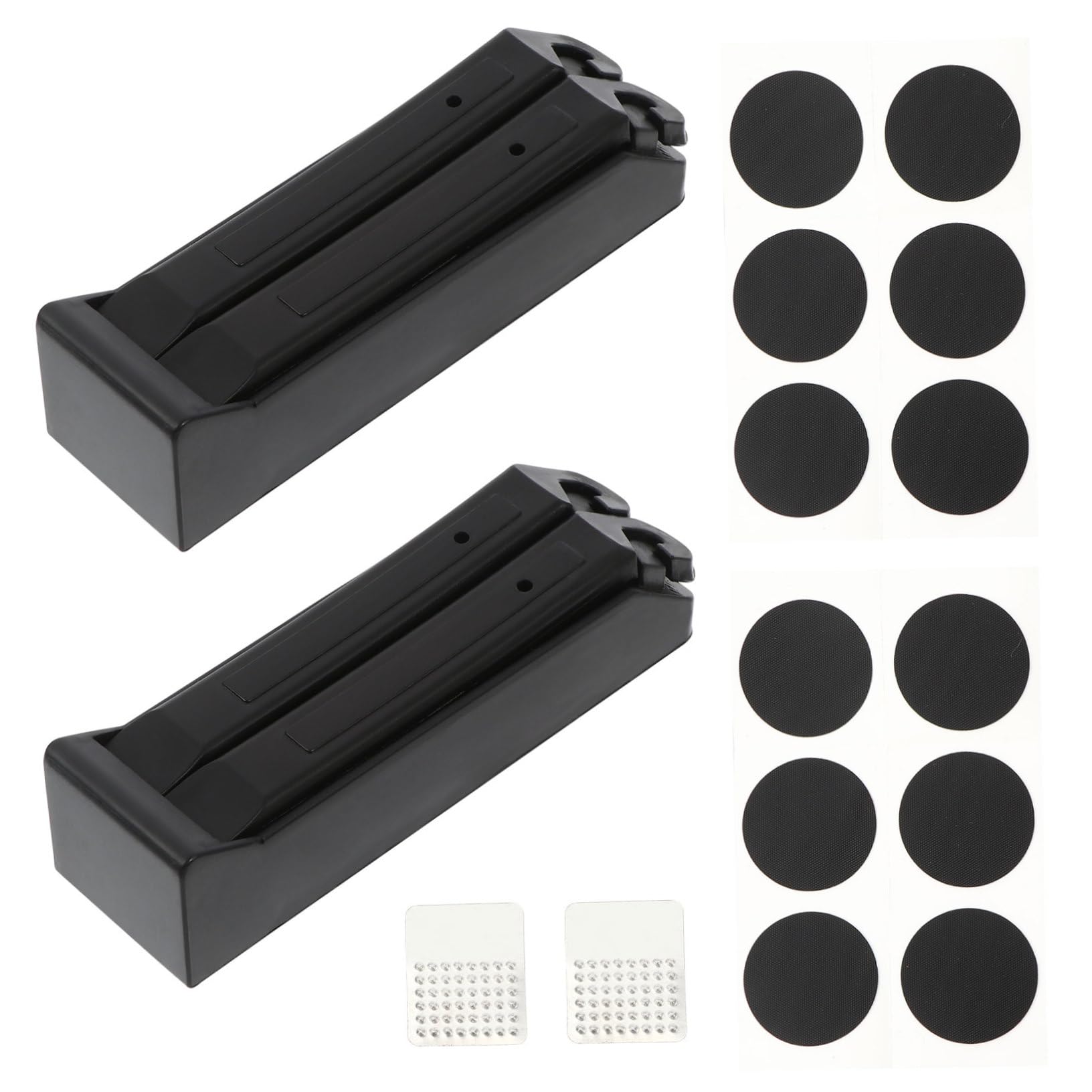 MAGICLULU 2Sets Bicycle Tire Repair Tool Kit Portable Puncture Repair Supplies for Mountain and Fixed Gear Bikes Easy to Use Includes Per