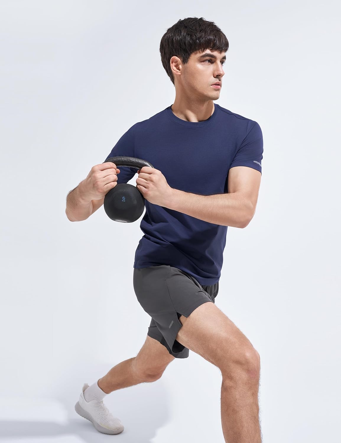 Separatec Workout Shirts for Men Athletic Running Quick Dry Short Sleeve,Moisture Wicking T Shirt with Breathable for Running - Image 3