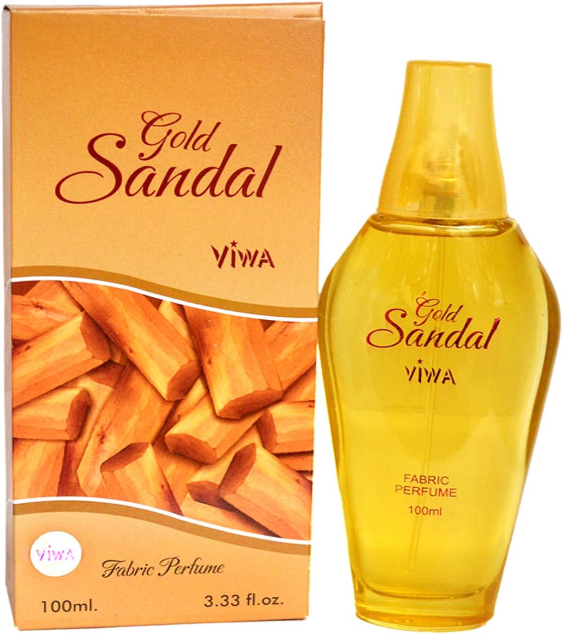 VIWA Unisex Adult Gold Sandalwood Liquid Perfume 100Ml