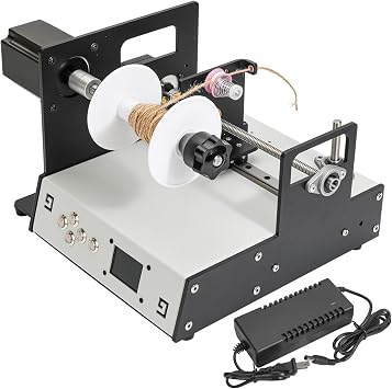 CHENNTA Automatic Coil Winding Machine, CNC Automatic Wire Winder with 0.01MM Precision 120-900 RPM Adjustable Speed, 2.3NM Torque - for Transformer, Choke, Tube Amp Coils