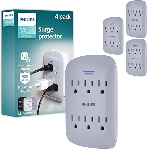 Philips - Plantilla de protección de sobrecarga para toma de corriente disponible en Yaxa Peru