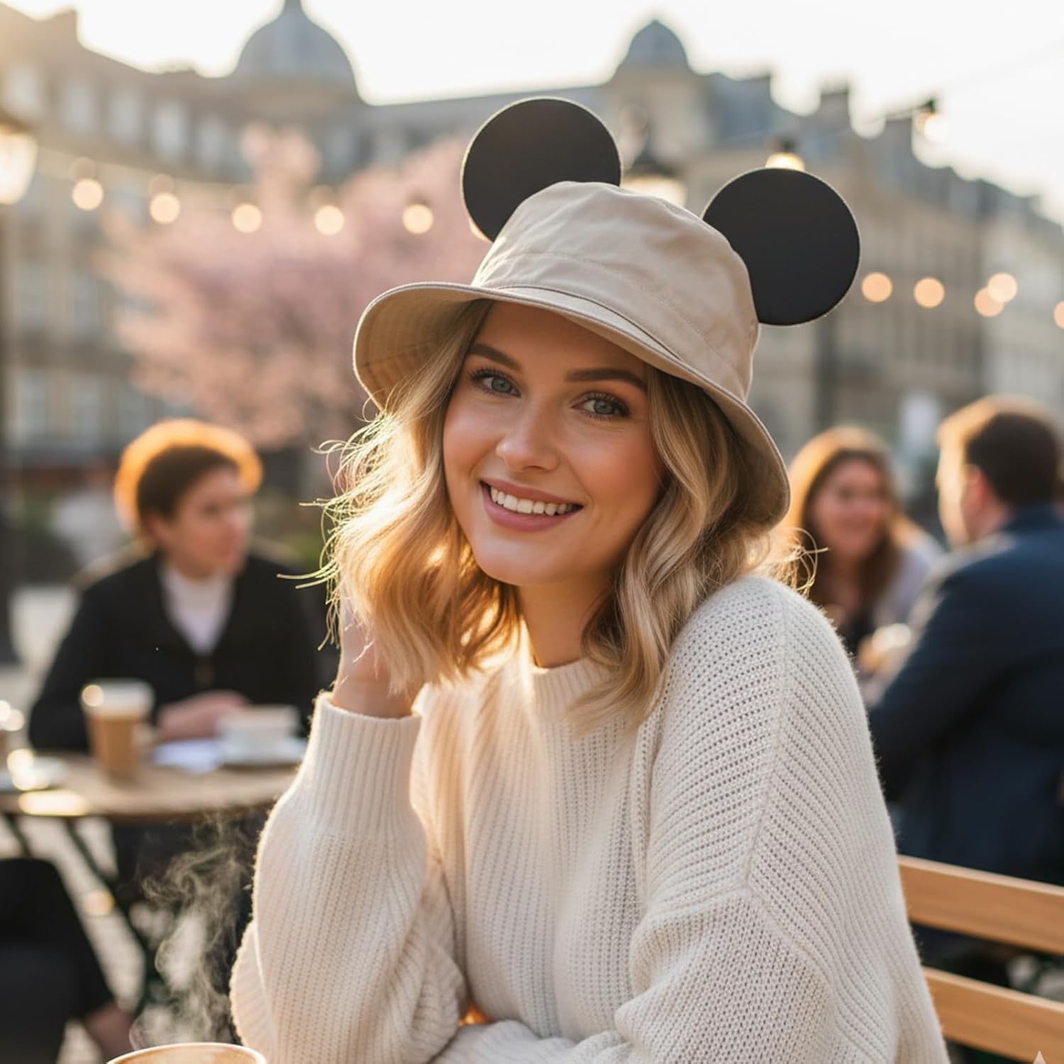 3 Pairs of Magnetic Mouse Ears for Baseball Caps, Hoodies, Trucker Hats, Reusable Mouse Ears Hat Accessories, Applicable to Tourism, Going Out to Play and Other Scenarios - Image 4