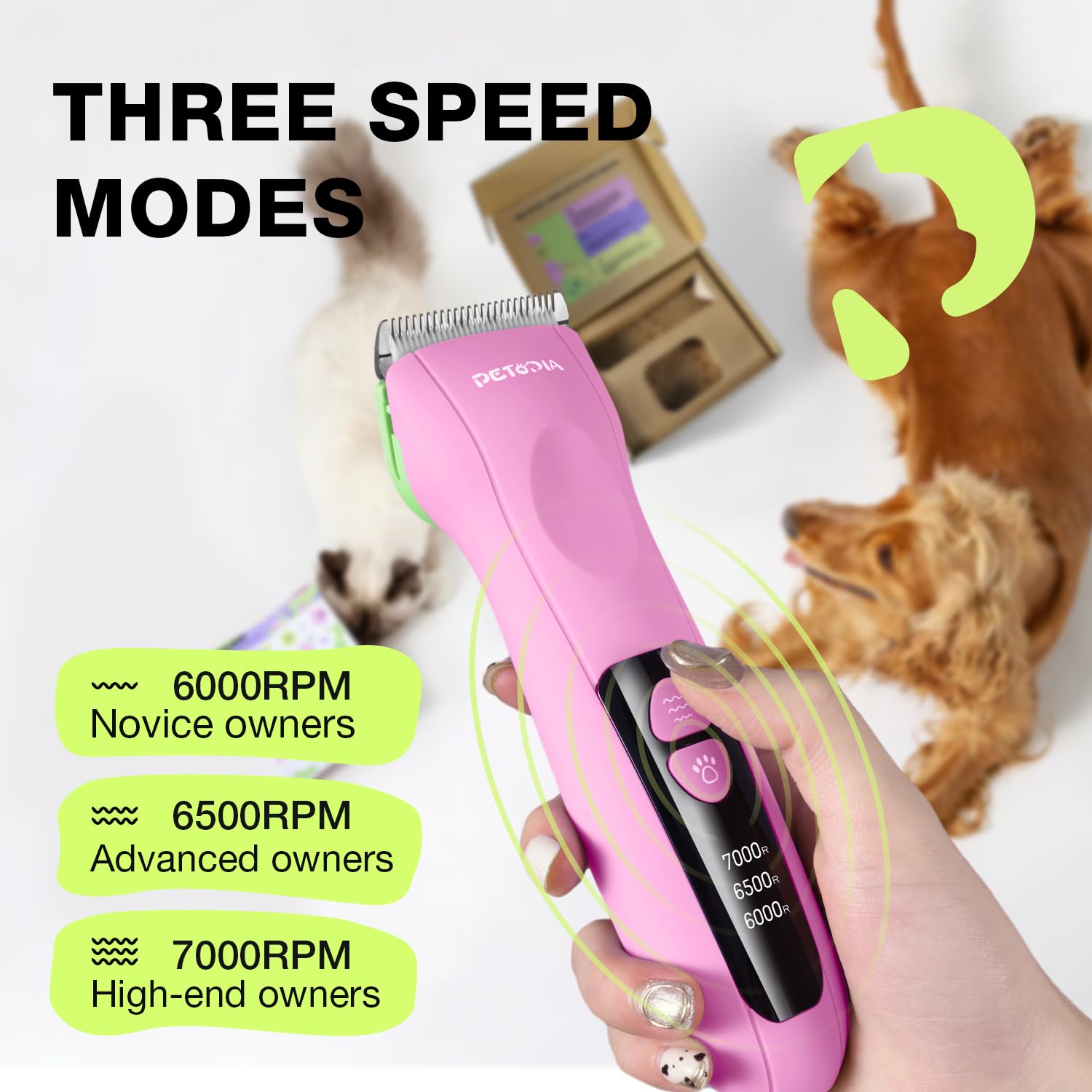 Amazon.co.jp: Petopia 犬用バリカン グルーミング用 - 低騒音 電動犬