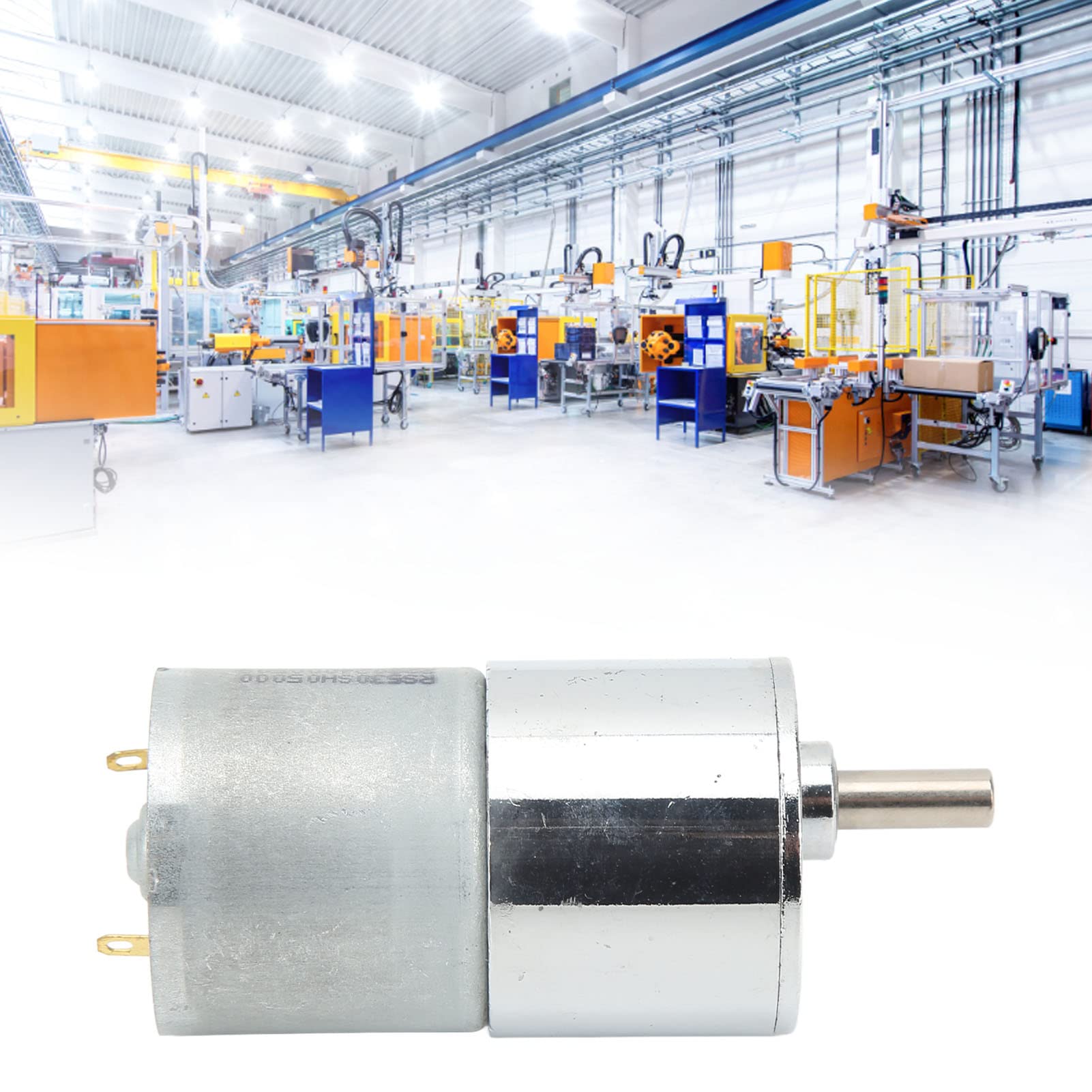 DC Reduction Motor, Geared Motor DC24V High Torsion Self Locking 37B530 for Consumer Electronic for Equipment