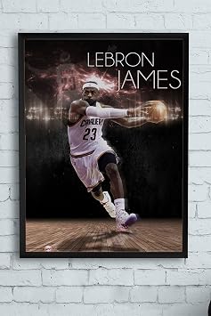 Postermanya pster11944 Lebron James Basketbol  er eveli Tablo 21x30cm