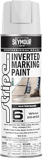 20-652 Seymour Stripe 6-Series Inverted Ground Marking Paint, White net 17oz. (Pack of 1)