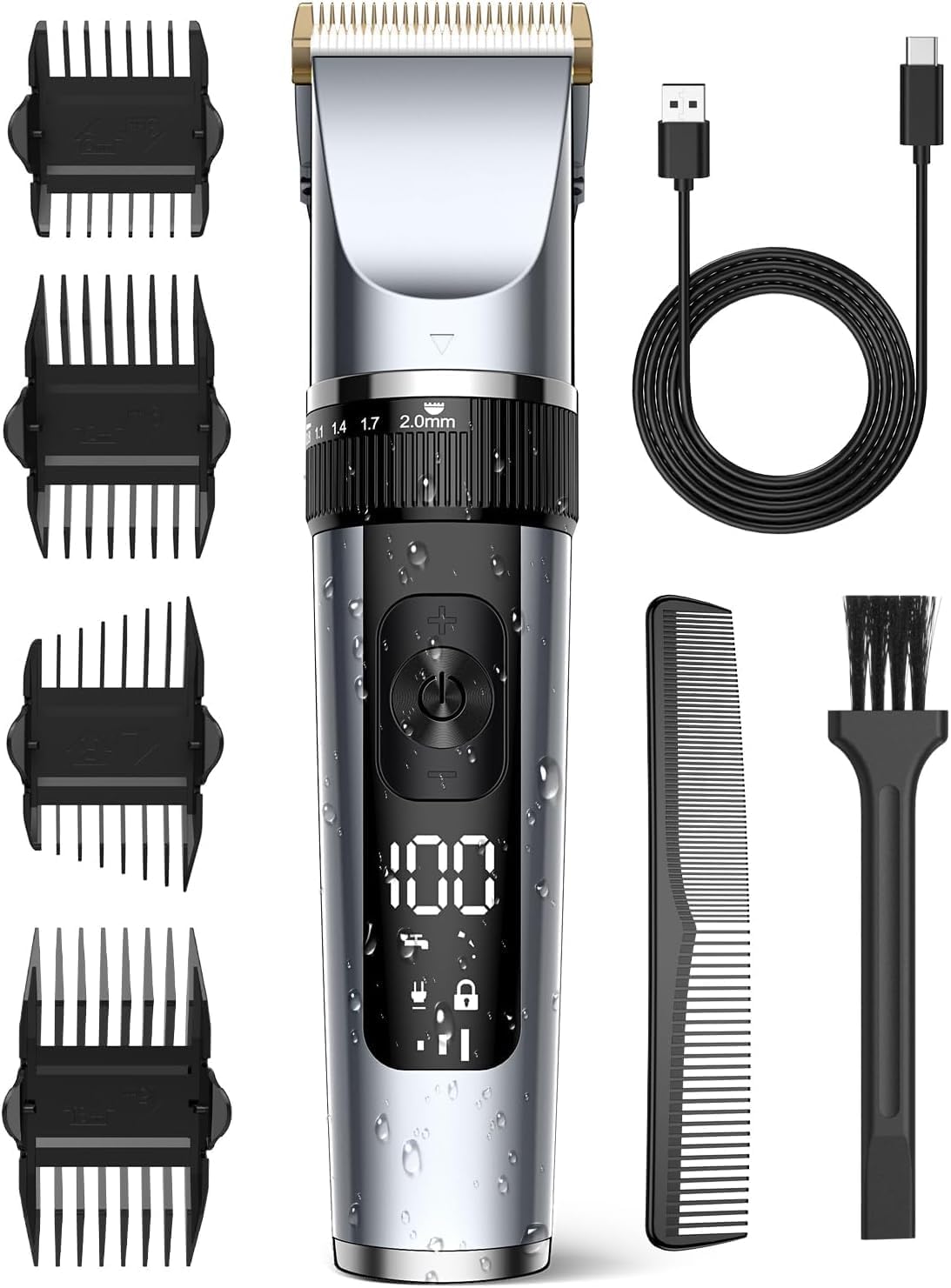 シナムーン】CinaMoon 充電式バリカンセット