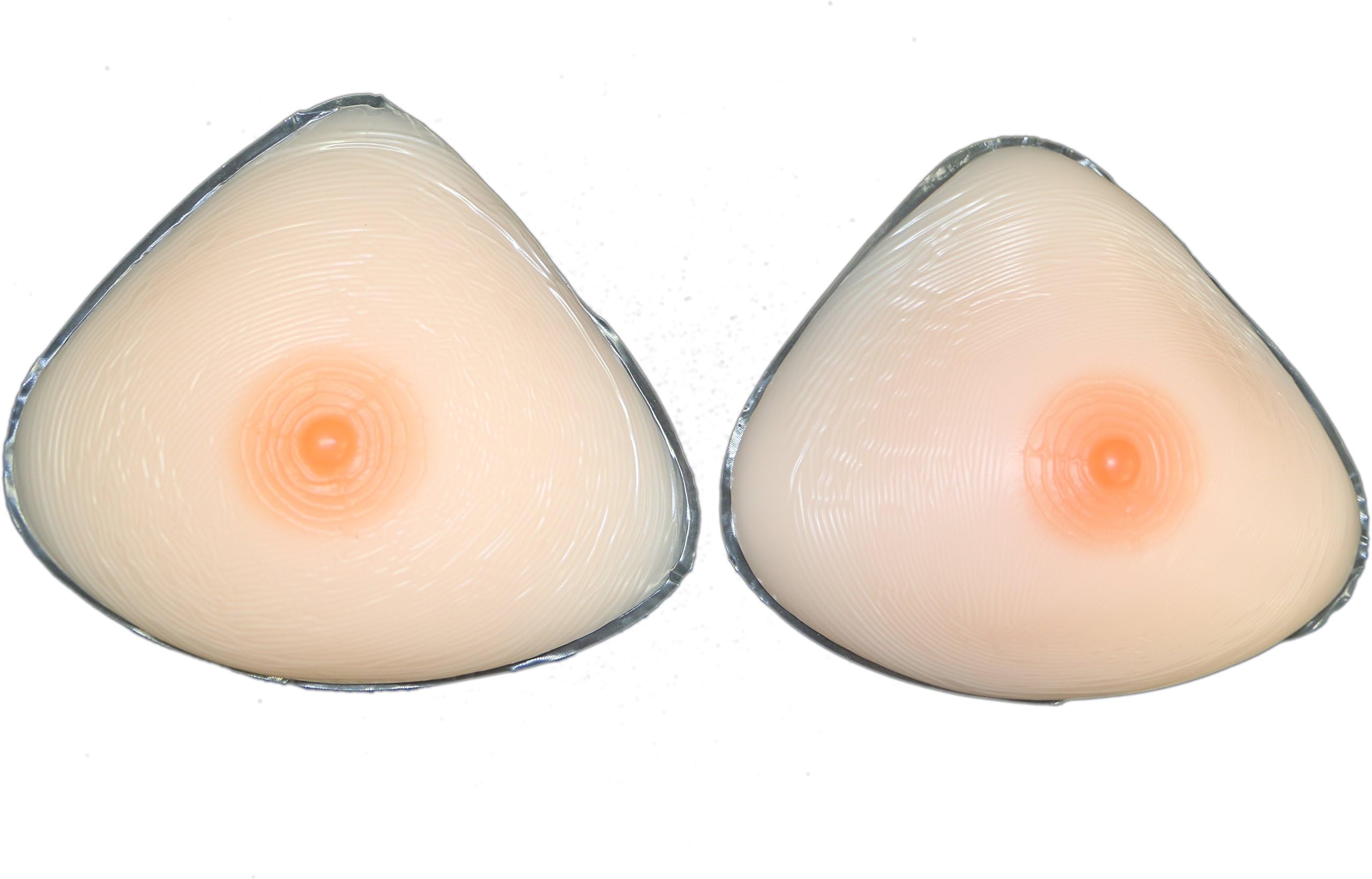 Triangle Full Silicone Breast Form Mastetomy cross dress size 9(3XL)36E 38DD 40D