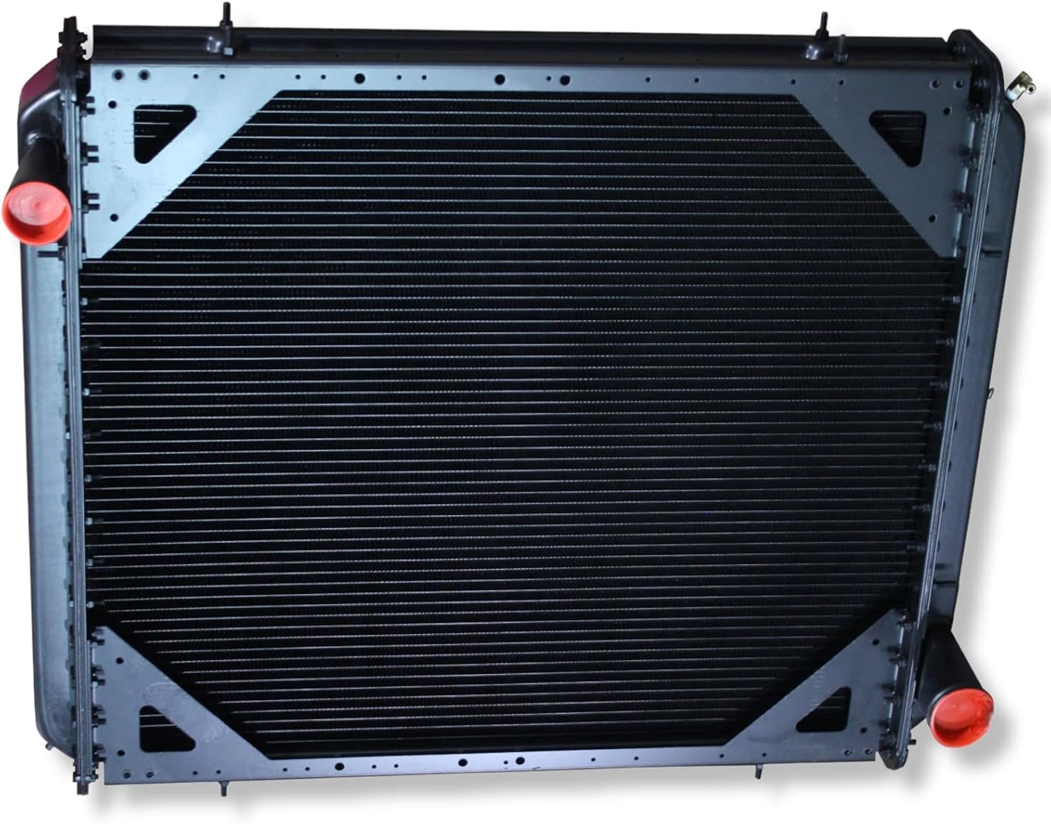 Truck Radiator Compatible With Freightliner FLD 112 FLD120 132 Classic XL Models 1985-1998 Includes Surge Tank, Replaces OEM Part Numbers Listed
