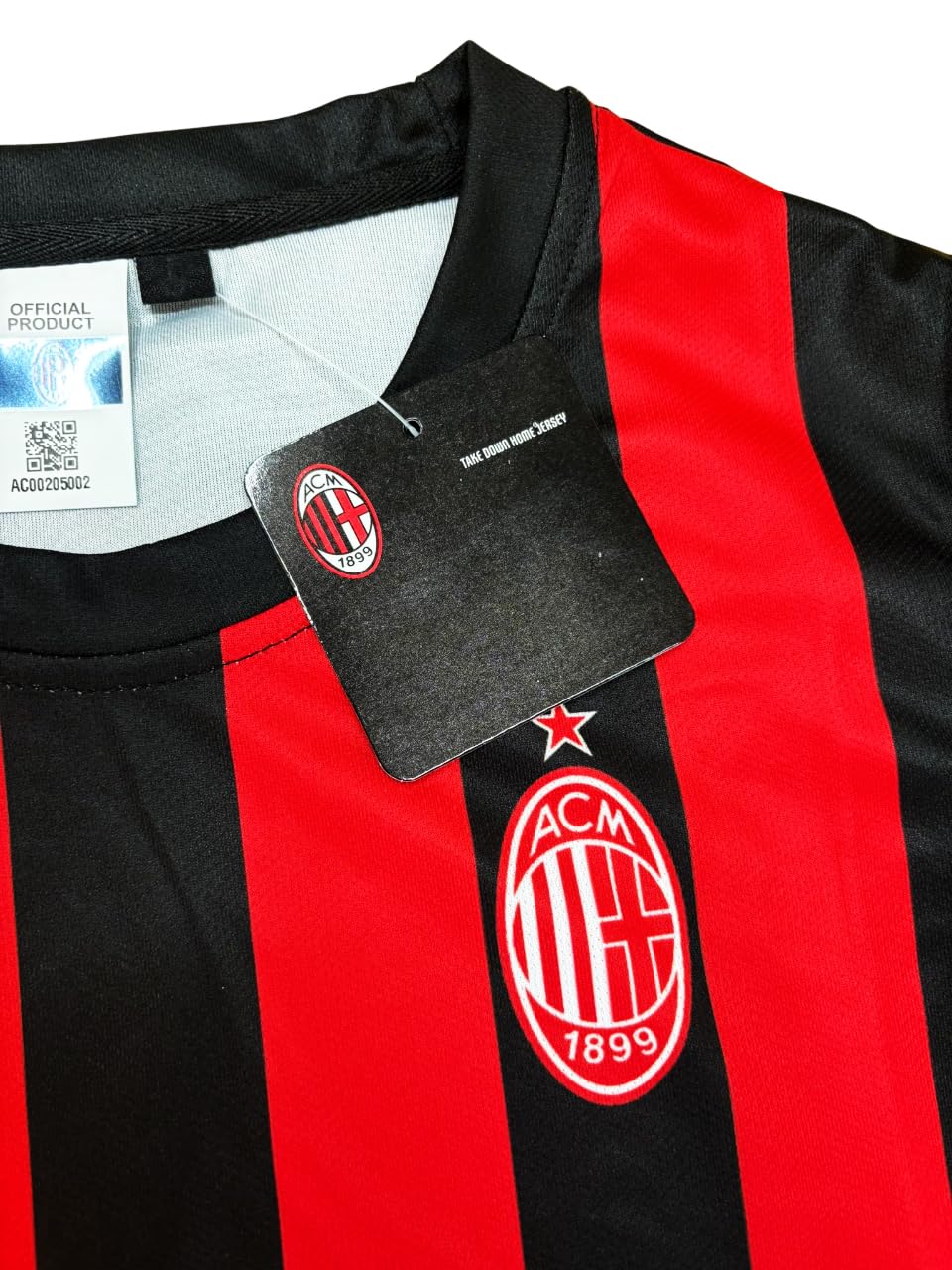 Oficjalna koszulka piłkarska Milan 2025/2026 - replika koszulki Milan 25 26 Neutralna - pomysł na prezent dla fanów Chevroleta, chłopiec