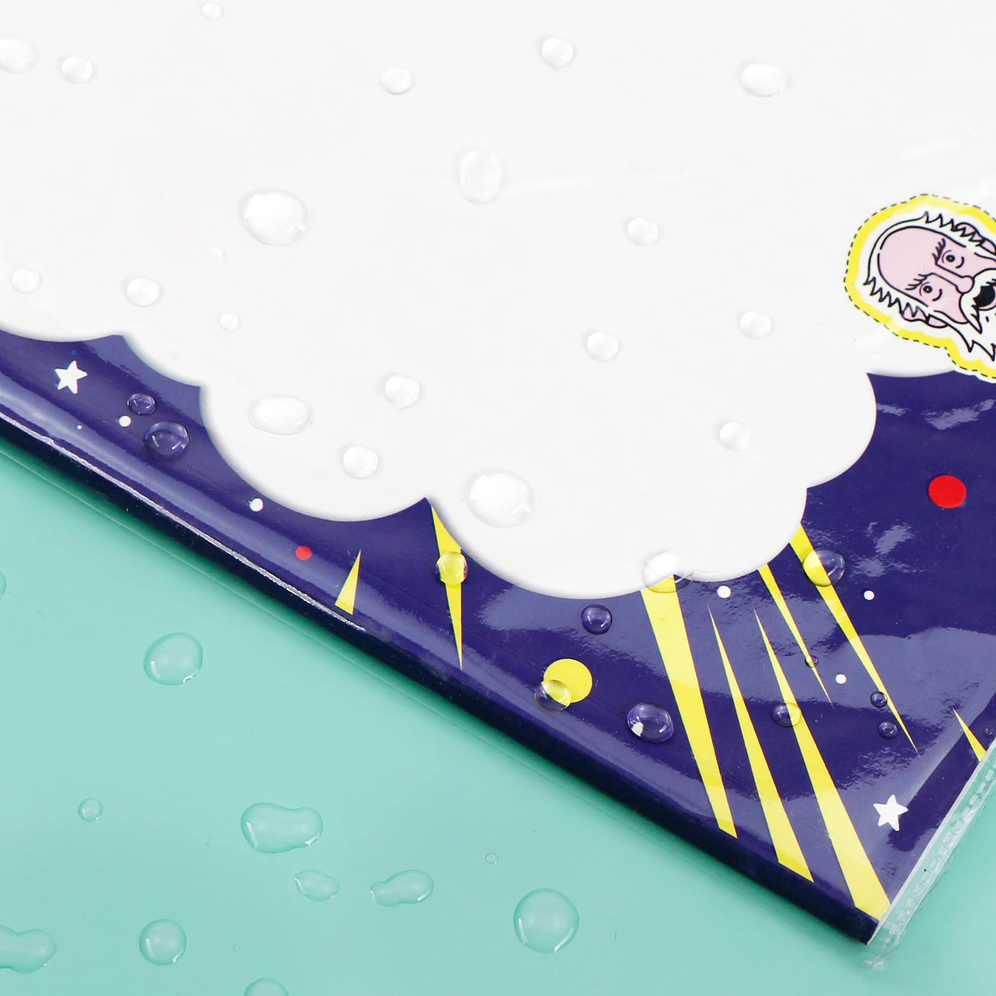 EXERZ A4 Buchumschläge 10 Stück - Matte PVC-Hüllen Mit Gurt