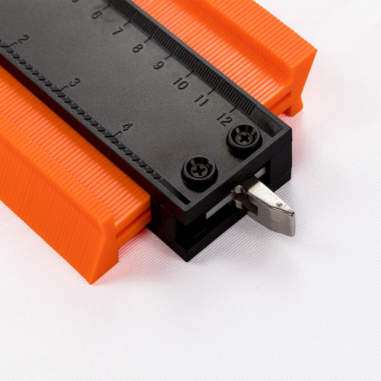 AmaCupid Contour Gauge Profile Tool.Construction Ruler with Lock 10inch 5inch,Copy Corners and Irregular Shapes Duplicator, Woodworking Measuring Layout Tools.Christmas,Thanksgiving Day Gifts for Men - - 