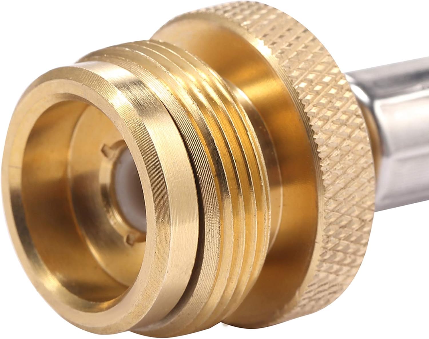 CHAMPS 12 Ft Propane Tank Converter Adapter Hose Assembly, QCC1 / Type1 LP Gas Tank, Bulk Propane Appliances to 20 LB Propane Cylinder Tanks