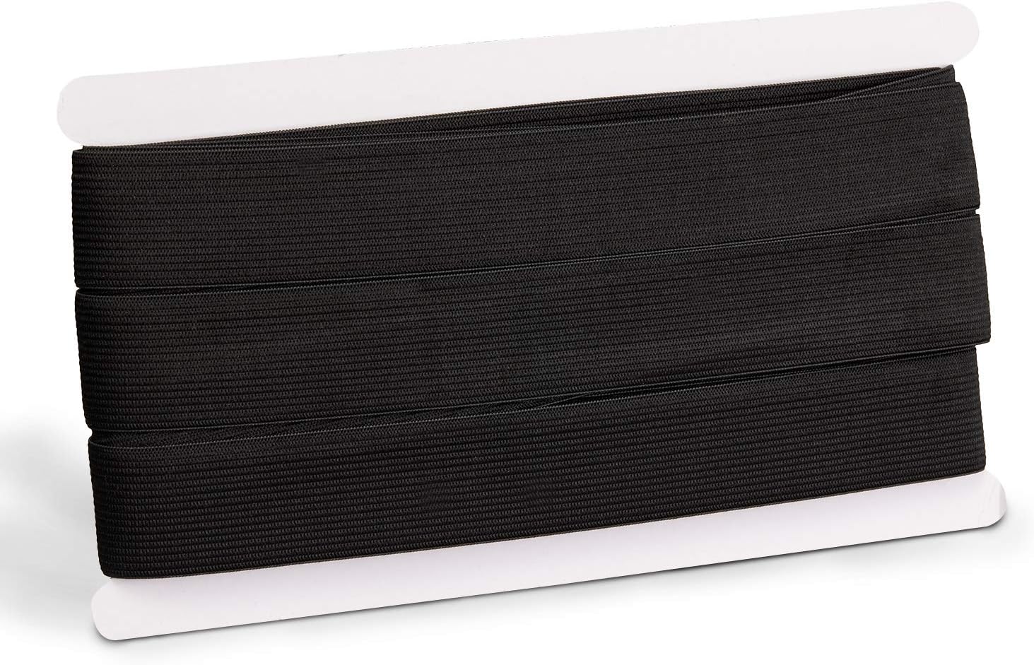 30m Gummiband 20mm Mit Knopfösen - Hosengummi Schwarz Mit 50 Knöpfe Nähzubehör