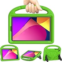 Vista 8 de Lainergie Cubierta a prueba de golpes con mango para TCL Tab 8 LE Kids - Azul