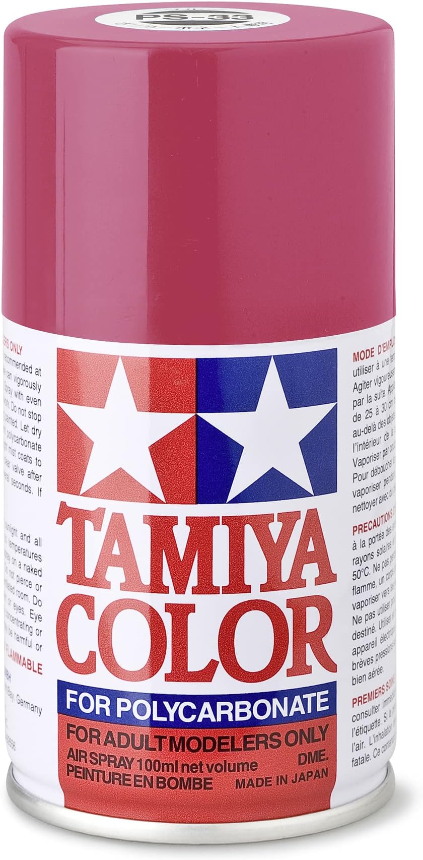 86033 PS-33 Cherry Red Spray Paint, 100ml Spray Can