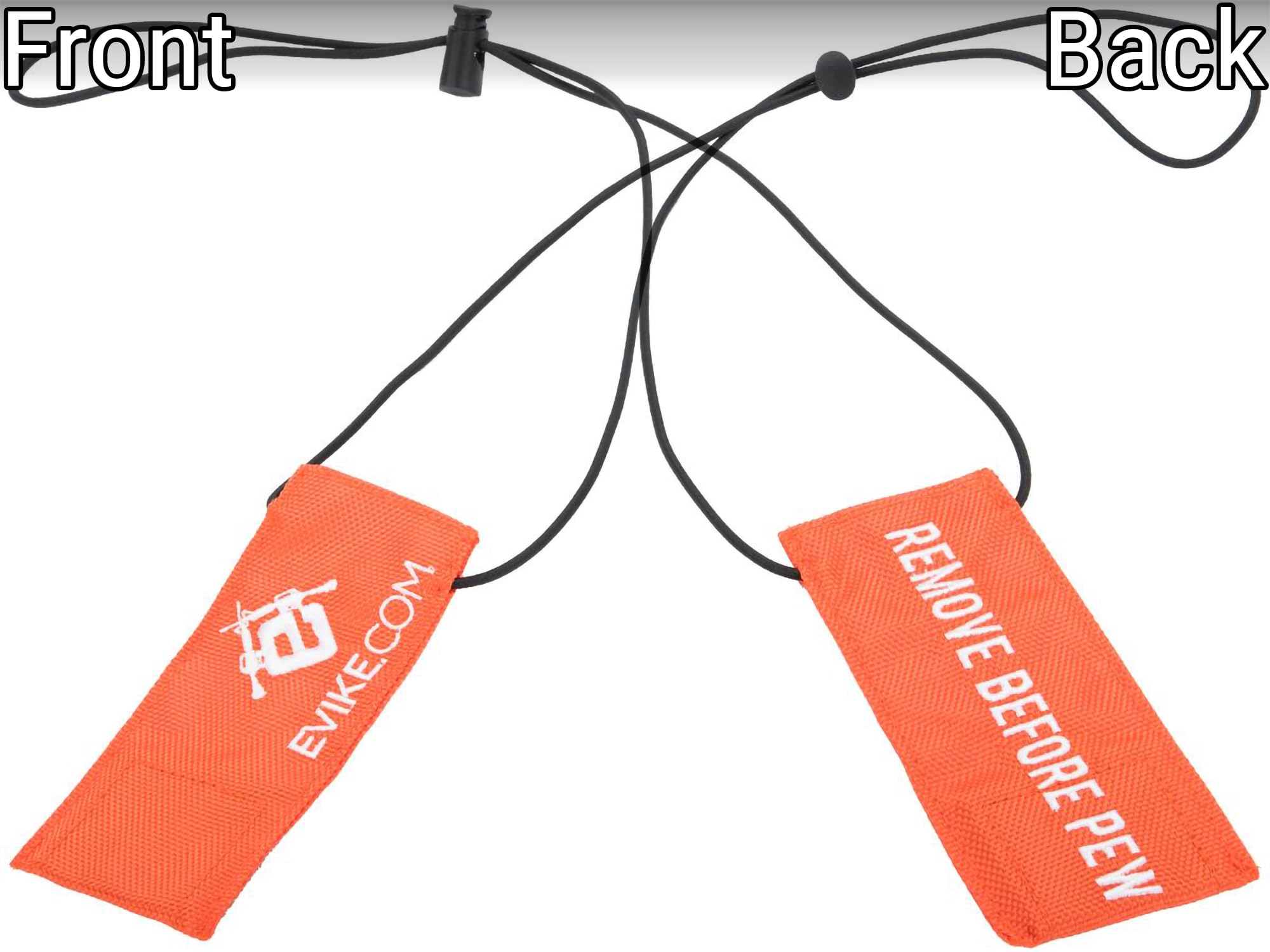 Evike Airsoft - Tactical Airsoft Cover w/Bungee Cord (Model: Regular/RBP/Orange)